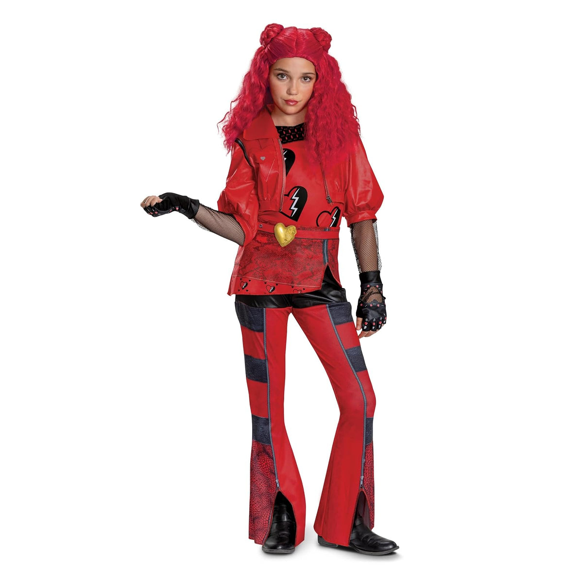Disfraz de lujo rojo para niños, S (4-6x)