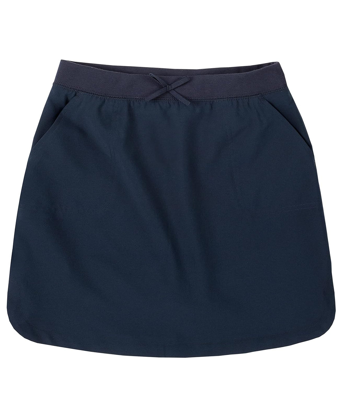 Izod School Uniform Pull-on Scooter Skirt with Undershorts, Knit Waistband & Functional Pockets, Wrinkle & Fade Resistant Falda Scooter Niñas