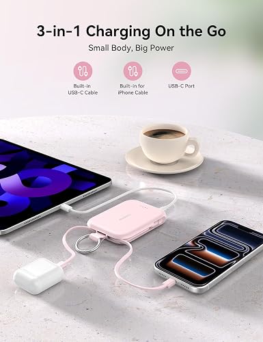 RORRY Power Bank 5000mAh Pila Portatil Bateria Recargable para Celular