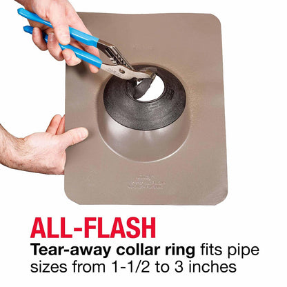 Techo Oatey intermitente 14136 3.8 cm? 3" todo Flash collar, para no-calk? Intermitencias De Techo se puede utilizar como un sello secundaria para comercial y aplicaciones residenciales