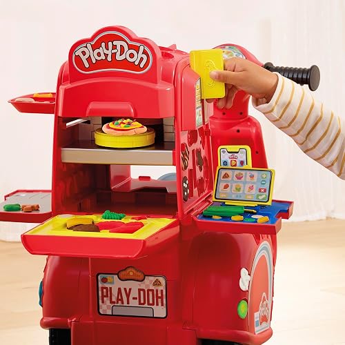Play-Doh Set de Masa Moldeable Moto Repartidora de Pizzas
