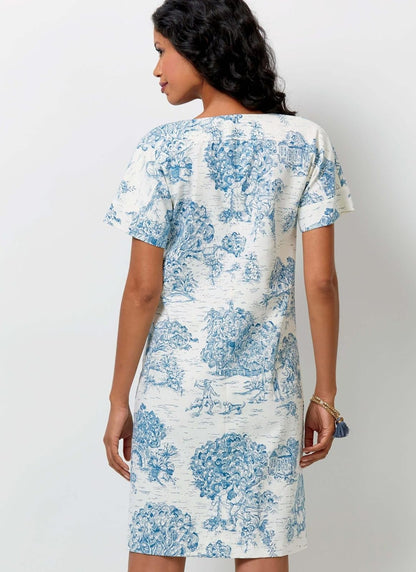 Butterick Patterns B6567E50 - Patrones de costura para vestidos de mujer (tallas 42-46)