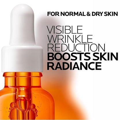 La Roche-Posay Pure Vitamin C12, Sérum Facial Antioxidante con 12% de Vitamina C, Antiarrugas, Mayor Luminosidad, Textura Ligera, para Pieles Sensibles, 30 ml