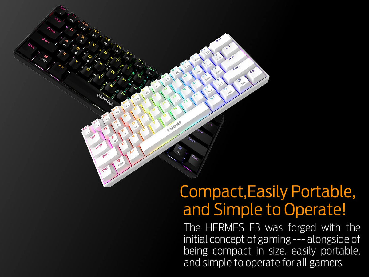 GAMDIAS Teclado Hermes E3