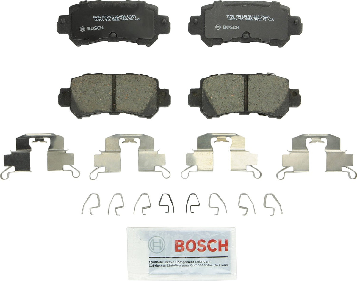 Bosch QuietCast Premium Pastillas de Freno Cerámicas - Posterior - 1624 - 1600-1699