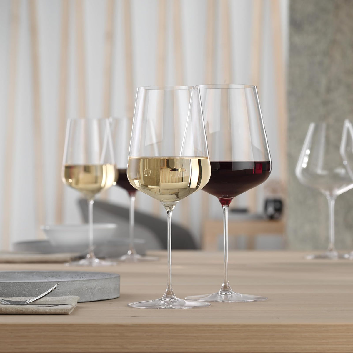 Spiegelau Definition - Copas de vino de color borgoña, grandes copas de vino tinto transparente para Pinot Noir, cristalería elegante, regalos de boda, regalos de cumpleaños para mujeres y hombres