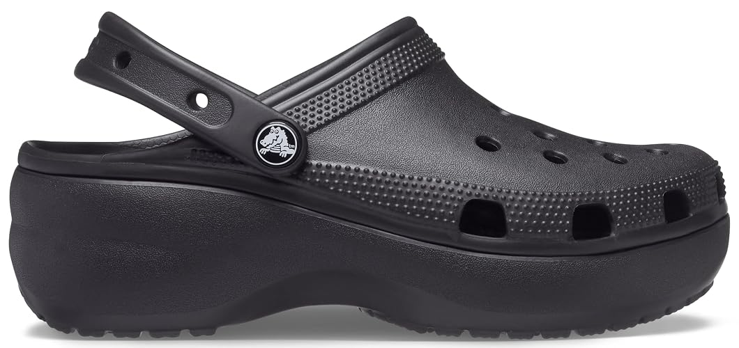 Crocs Classic Platform Ombre Glitter Clog, Mujer