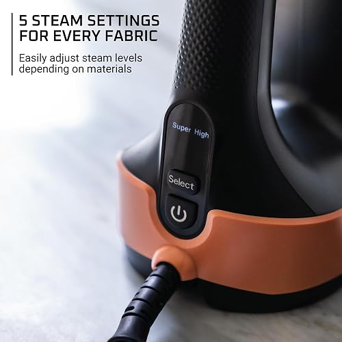 Rowenta Vaporizador de Ropa Pure Force 3 en 1 DR8855U1 | Tanque de 220 ml, vapor vertical y horizontal, accesorio removedor de pelusas, ligero, apagado automático