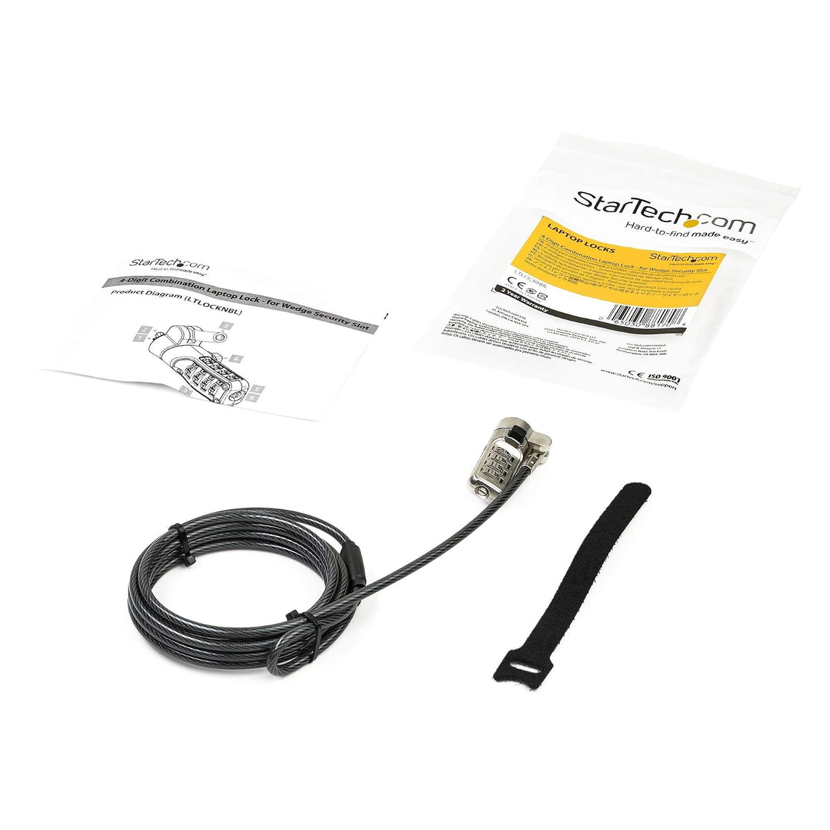 StarTech Cable de Bloqueo de Seguridad para Computadora portátil