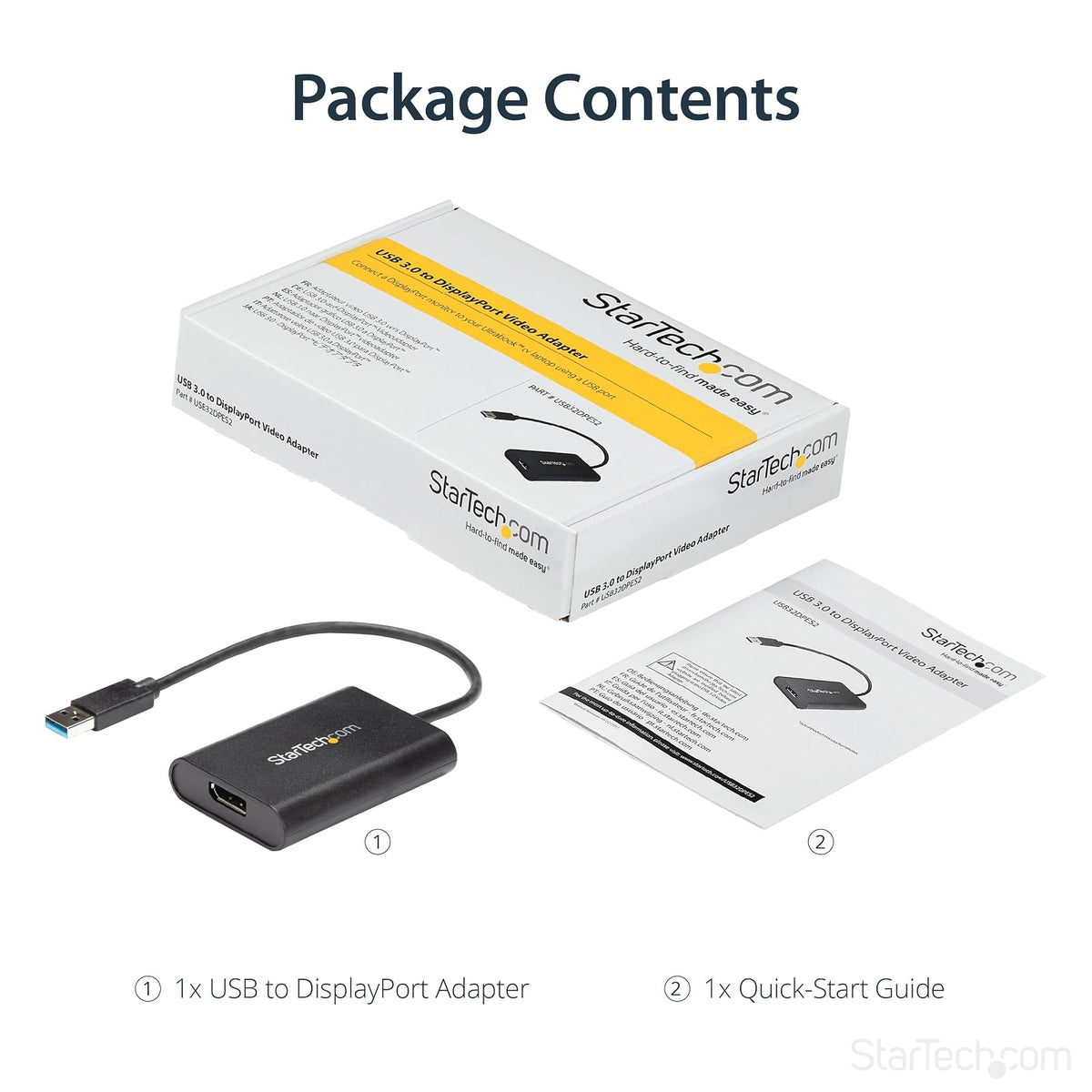Startech USB32DPES2 Productos de Audio-Video