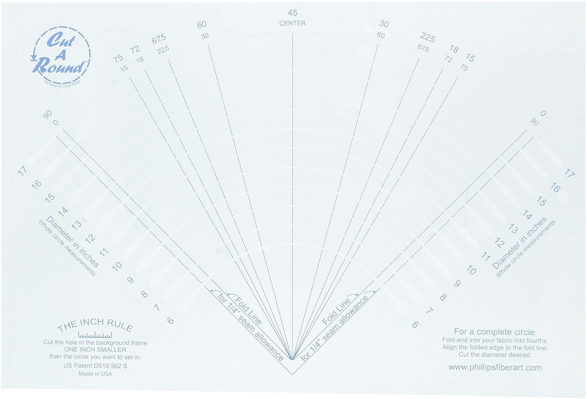 Cut A Round Tool 6"-17" circle cutter