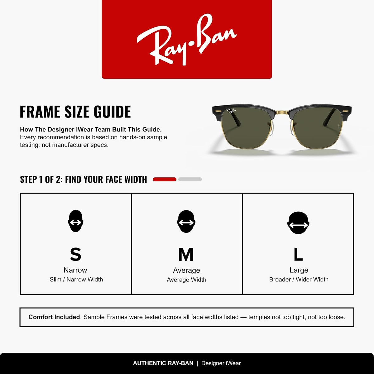 Ray-Ban Lentes oscuros rectangulares clásicas unisex, Sunglasses, Azul Rojo degradado espejado, 100% UV Protection