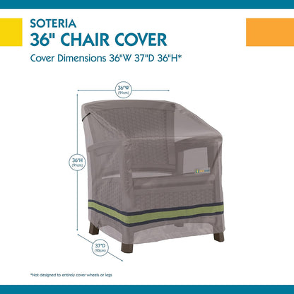 Duck Covers Classic Accessories - Funda Impermeable para Silla de Patio de 36 Pulgadas