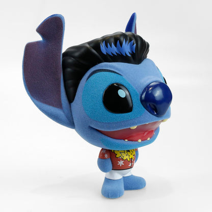 Kidrobot Colección Disney: Lilo and Stitch Blue Hawaiian Elvis Stitch Flocado 10 cm Bhunny Stylized PVC Figura