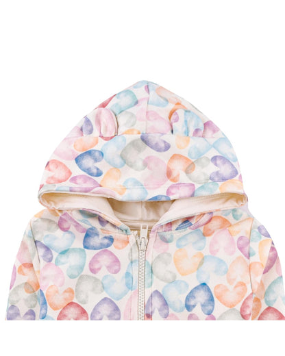 Baby Creysi Chamarra Térmica Infantil con Capucha en Microfleece Abrigadora y Aterciopelada para Clima Frío
