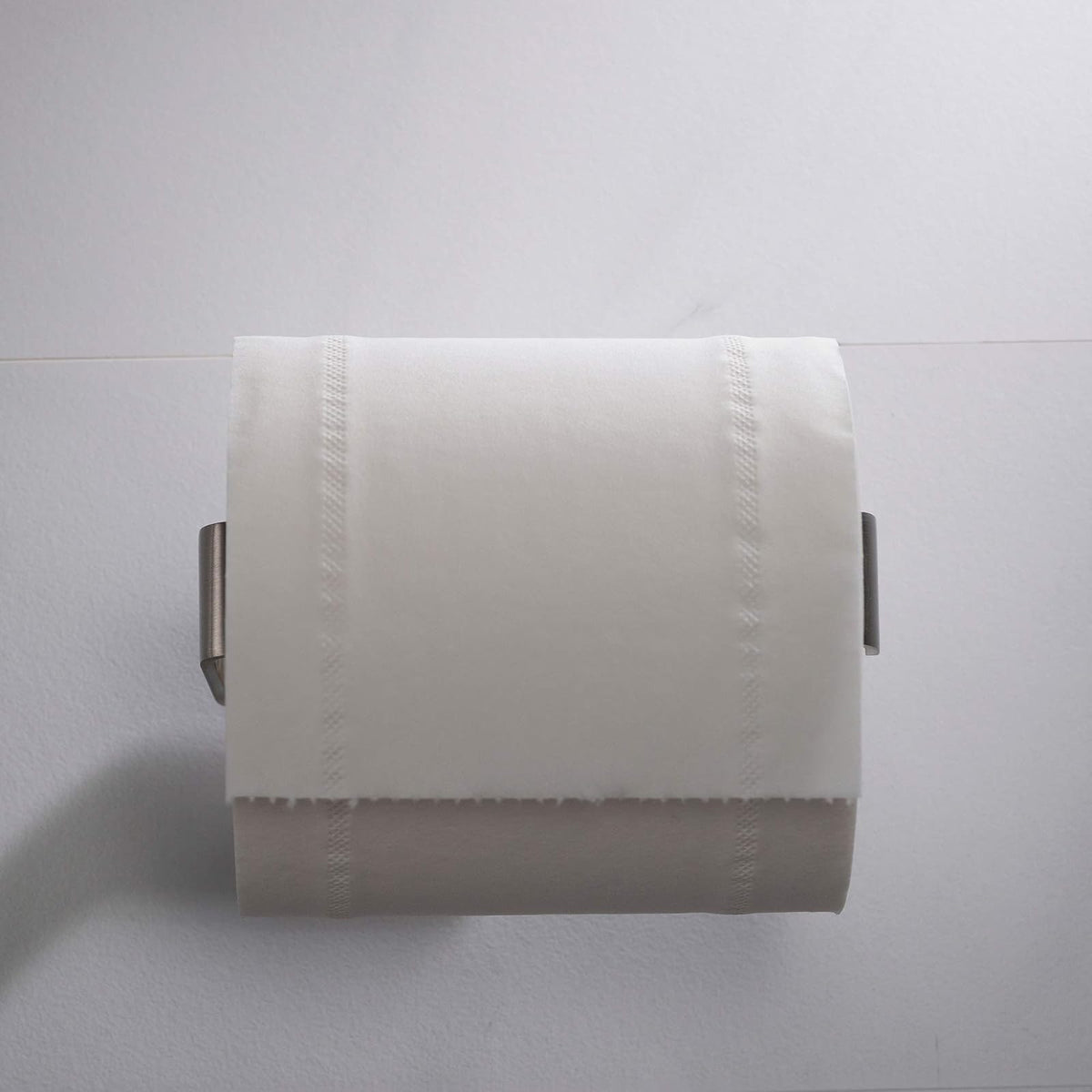 KRAUS Stelios - Soporte para papel higiénico para baño, acabado de níquel cepillado, KEA-19929BN