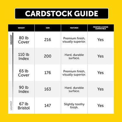 Astrobrights/Neenah Bright White Cardstock, 8.5" x 11", 65 lb/176 gsm, White, 75 Sheets (90905-02) - Packaging May Vary