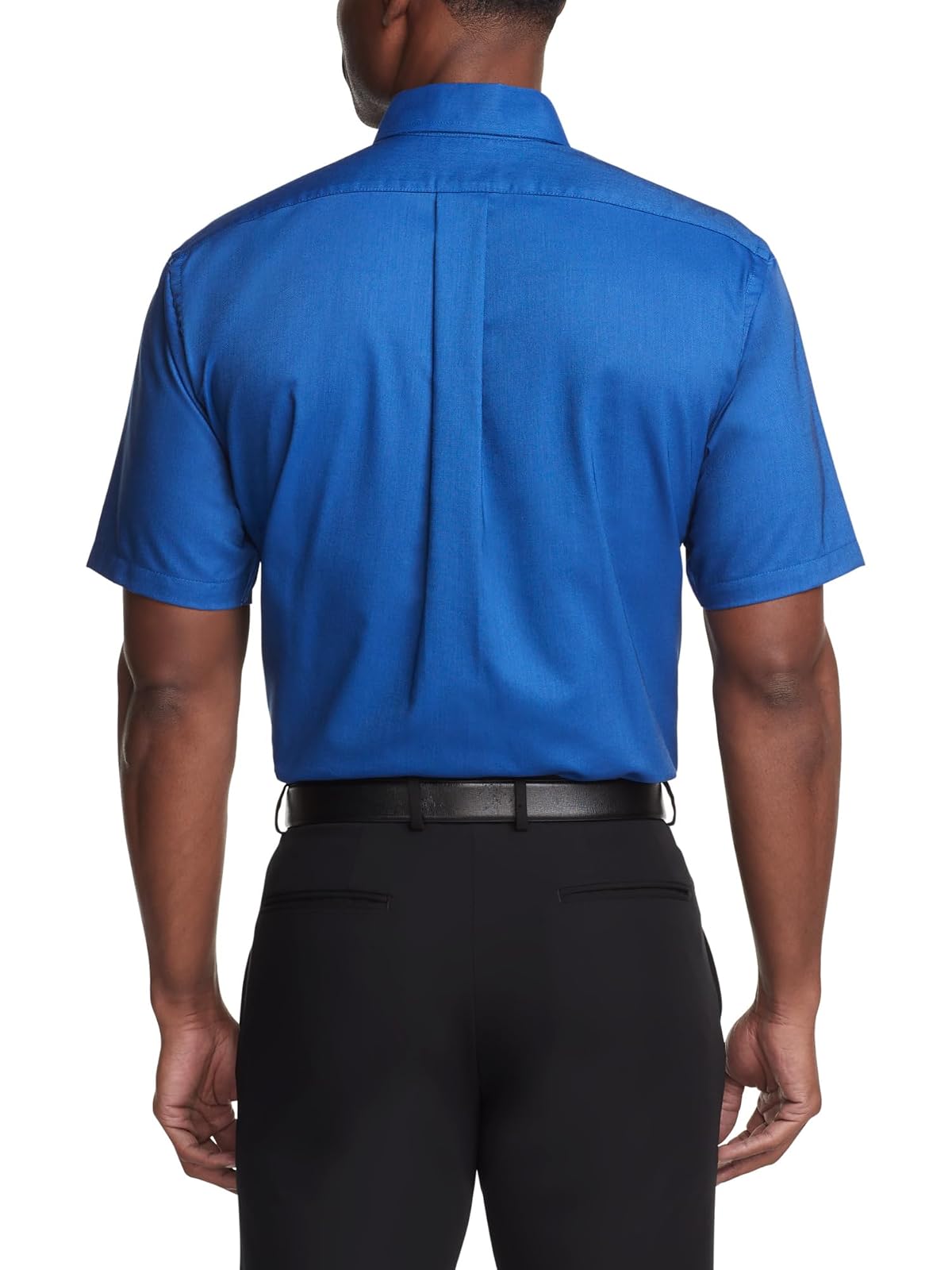 Van Heusen Camisa de Vestir de Manga Corta Oxford de Ajuste Regular Camisa de Vestir para para Hombre