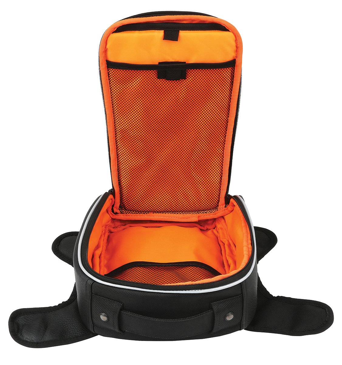 Nelson-Rigg Route 1 Journey Highway Cruiser Bolsa de Tanque magnética, Compatible con Harley Davidson, Indian, Honda, Yamaha, Suzuki y más