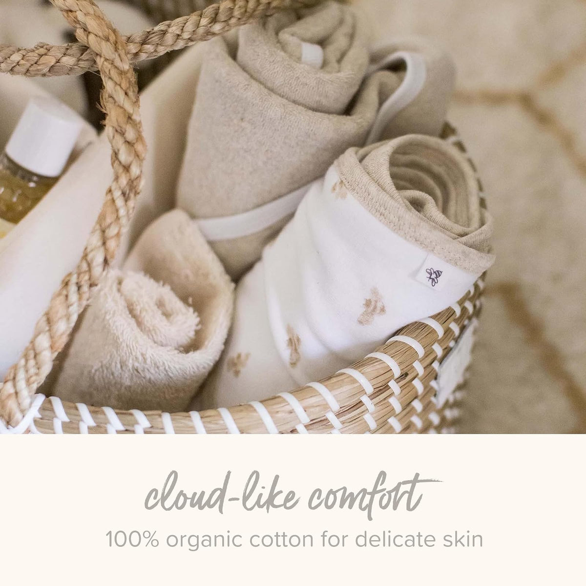 Burt's Bees - Paños para bebé, 100% algodón orgánico, Suave y súper Absorbente de Tela de Rizo y paño de Lavado de Rizo