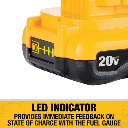 DEWALT DCB230C Kit de batería 20V MAX + Cargador 3 Ah