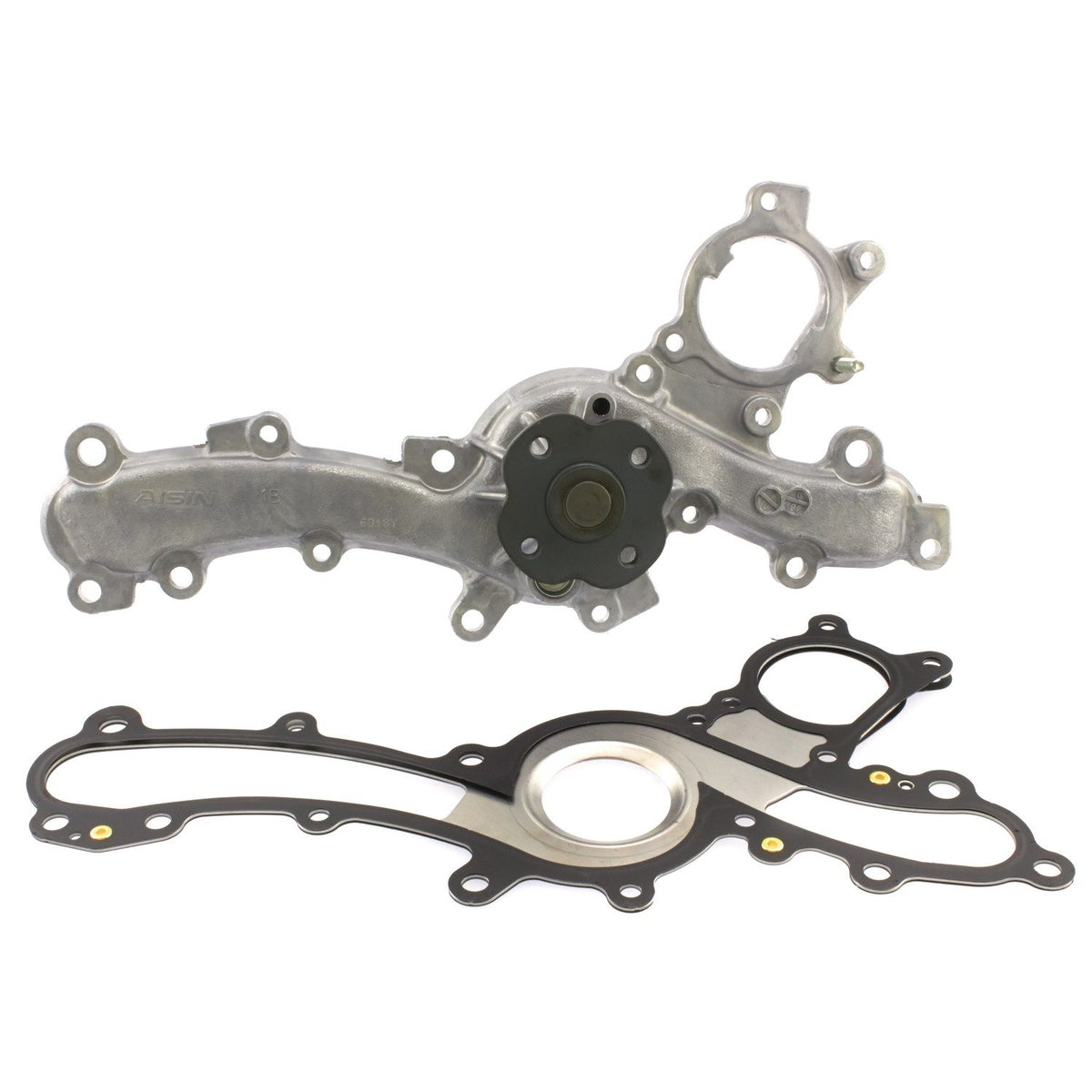 AISIN WPT-808 - Bomba de agua para motor con junta, compatible con Select | Sustituye a 16100-09690 16100-39615 T3130 AW6047 CP6047 WP-2064 31-36164 PWP-2064 1600-583891 1600-583893. Grado OE.