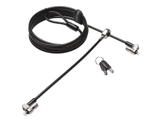 Kensington MicroSaver K65048WW - Candado de Cable Doble para portátiles y Otros Dispositivos