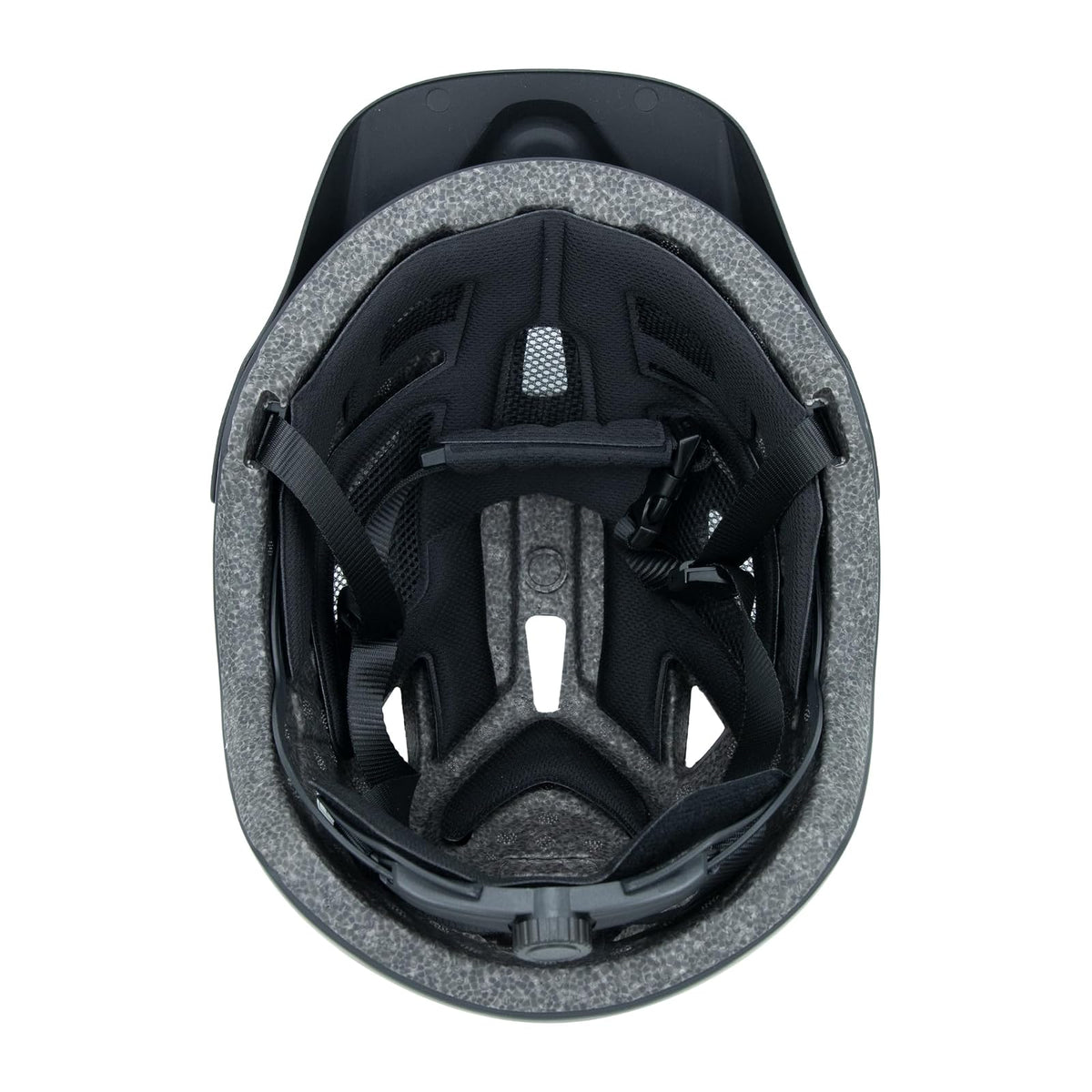Casco para Bicicleta MTB con Viscera Extraíble para Montaña Ajustable, Tamaño 55-58 cm, Negro
