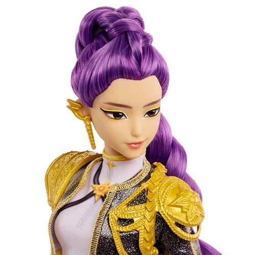 KPOP Demon Hunters Muñeca con Canciones Rumi | Con traje desmontable, 5 articulaciones articuladas inspiradas en la película, JRN40