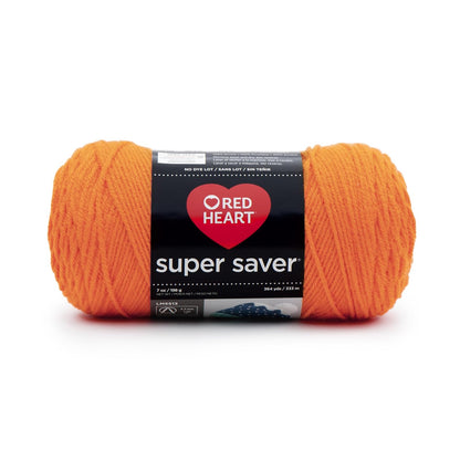 Red Heart Estambre Acrílico Peso Medio Categoría 4 - Pumpkin - Sólido