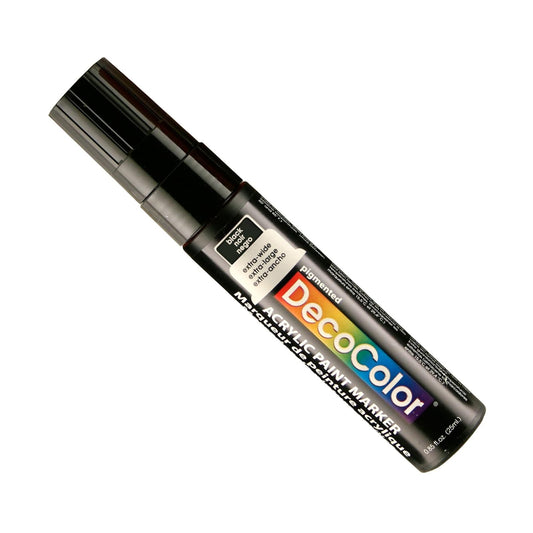 Uchida of America 415-C-1 Marcador acrílico Decocolor de 15 mm, negro