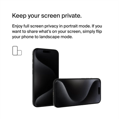 Belkin - Película protectora de vidrio para iPhone 15 Pro, vidrio templado (antiespía, vidrio templado, AGC japonés), antibacteriano, ultrafino de 0,33 mm con kit de instalación fácil OVA149zz