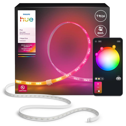 Philips Hue Tira Inteligentes de Luces Flux de 2 Metros Luz Multicolor