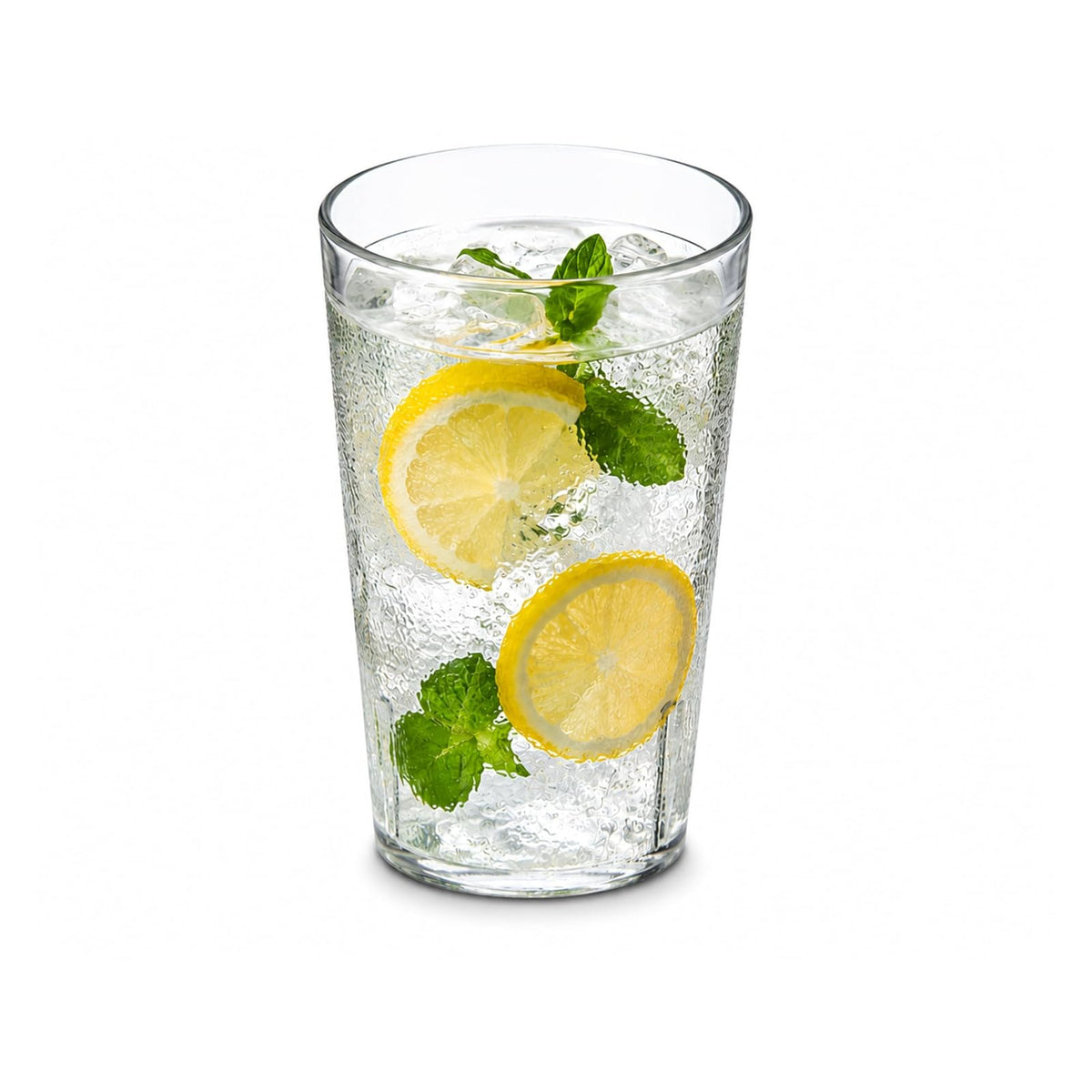 Carlisle - Vaso apilable SAN, 354.8 ml (estuche de 24), Transparente, 355 ml