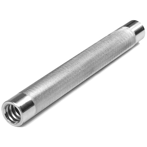 Yes4All Barra para Mancuernas de 1 y 1.15 Pulgadas para Mancuernas Ajustables 40, 50 y 60 Lb, Barra para Pesas, Conector de Mancuernas para Ejercicio y Entrenamiento en Casa