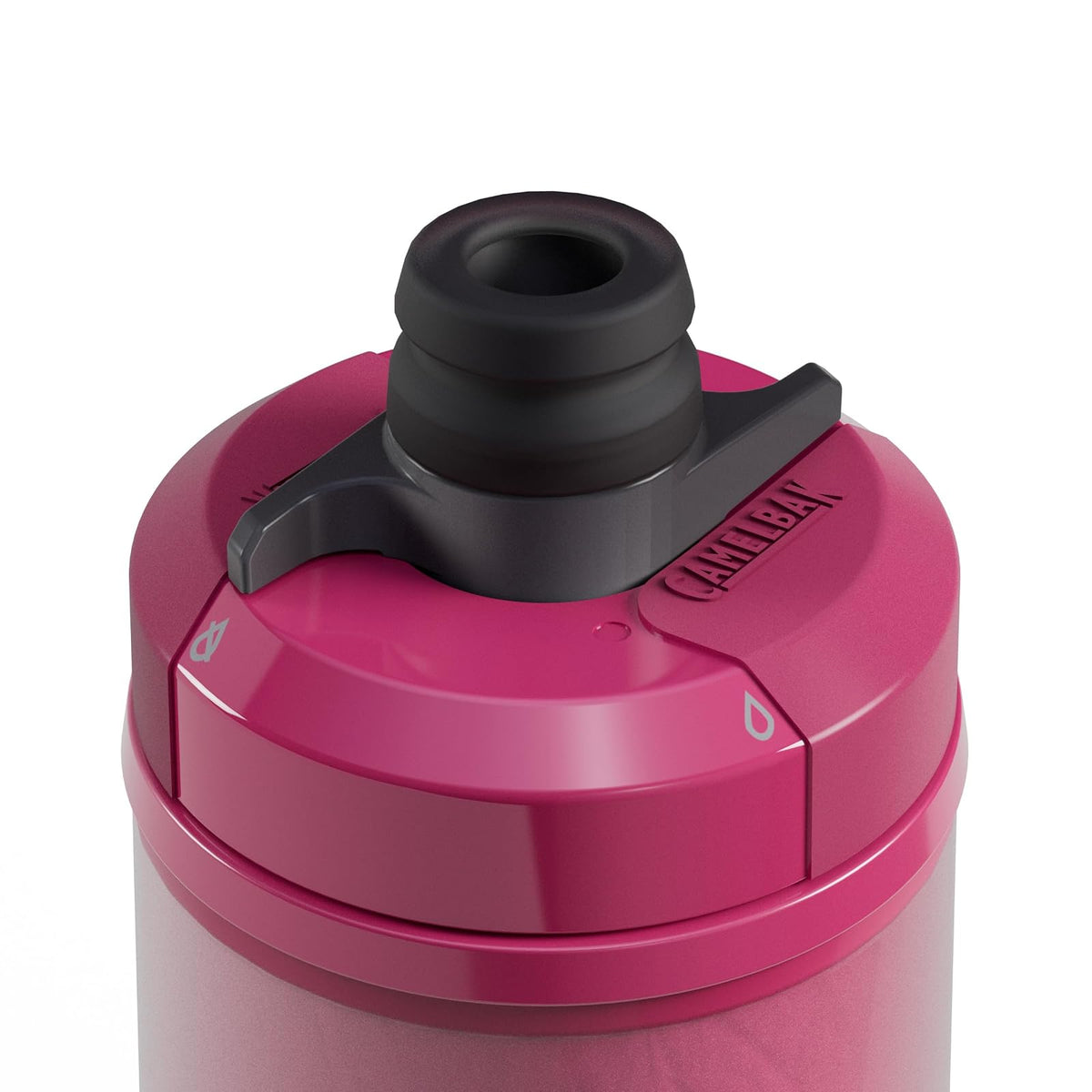 CamelBak Podium Chill Bike - Botella de Agua para apretar con Bayas de Mercurio, 24 onzas
