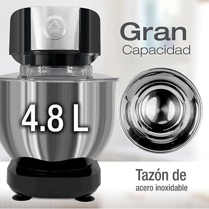 Koblenz Batidora de Pedestal Planetaria BPKM-800 IN 800W 4.8L