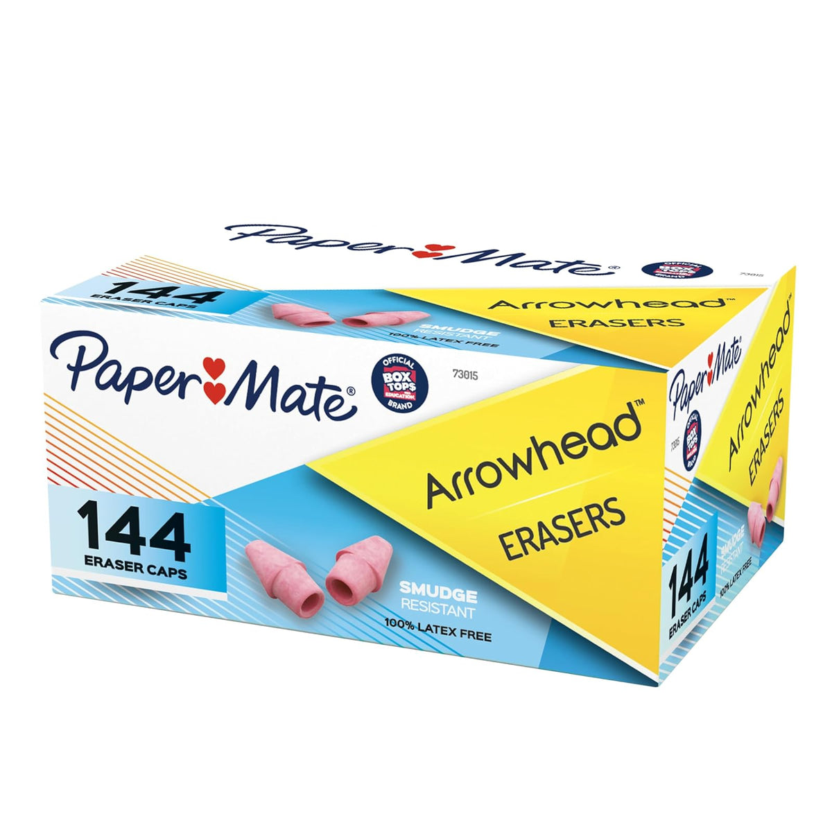 Paper Mate Arrowhead - para gorras de perlas rosas, 144 unidades