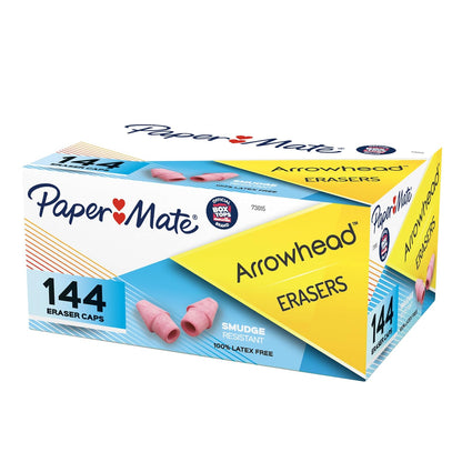 Paper Mate Arrowhead - para gorras de perlas rosas, 144 unidades