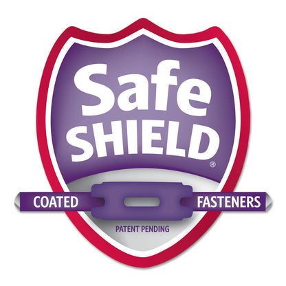 Smead Carpeta de clasificación de Pressboard con cierres SafeSHIELD, 1 divisor, expansión de 2 pulgadas, tamaño legal, rojo, 10 por caja (18775)