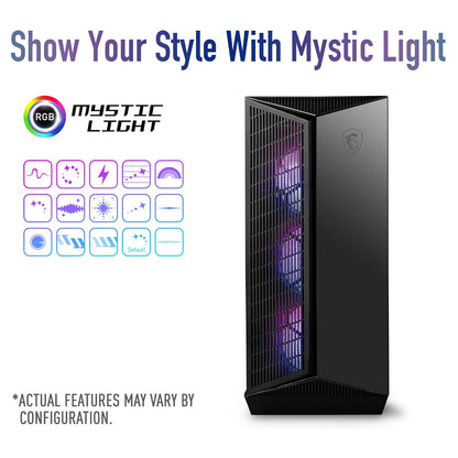 msi MPG GUNGNIR 111R Gabinetes para Computadora de Escritorio, Negro