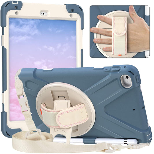 ORIbox Corsair - Funda para iPad Mini 5/4, Resistente y Resistente, Protector 3 en 1 a Prueba de Golpes con Soporte de 360°/Correa de Mano