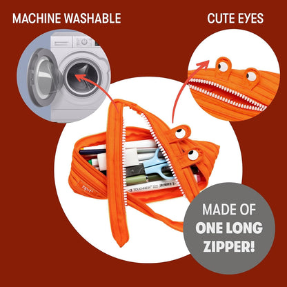 Zipit ZTM-GE-1 Monster Pencil Case - Orange