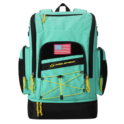 Maelstrom Mochila Deportiva Impermeable 35L con Compartimentos Funcionales para Actividades Acuáticas