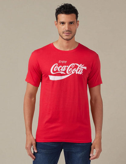 Coca-Cola Coca-Cola Playera de Manga Corta Eighties Coke Camiseta para para Hombre
