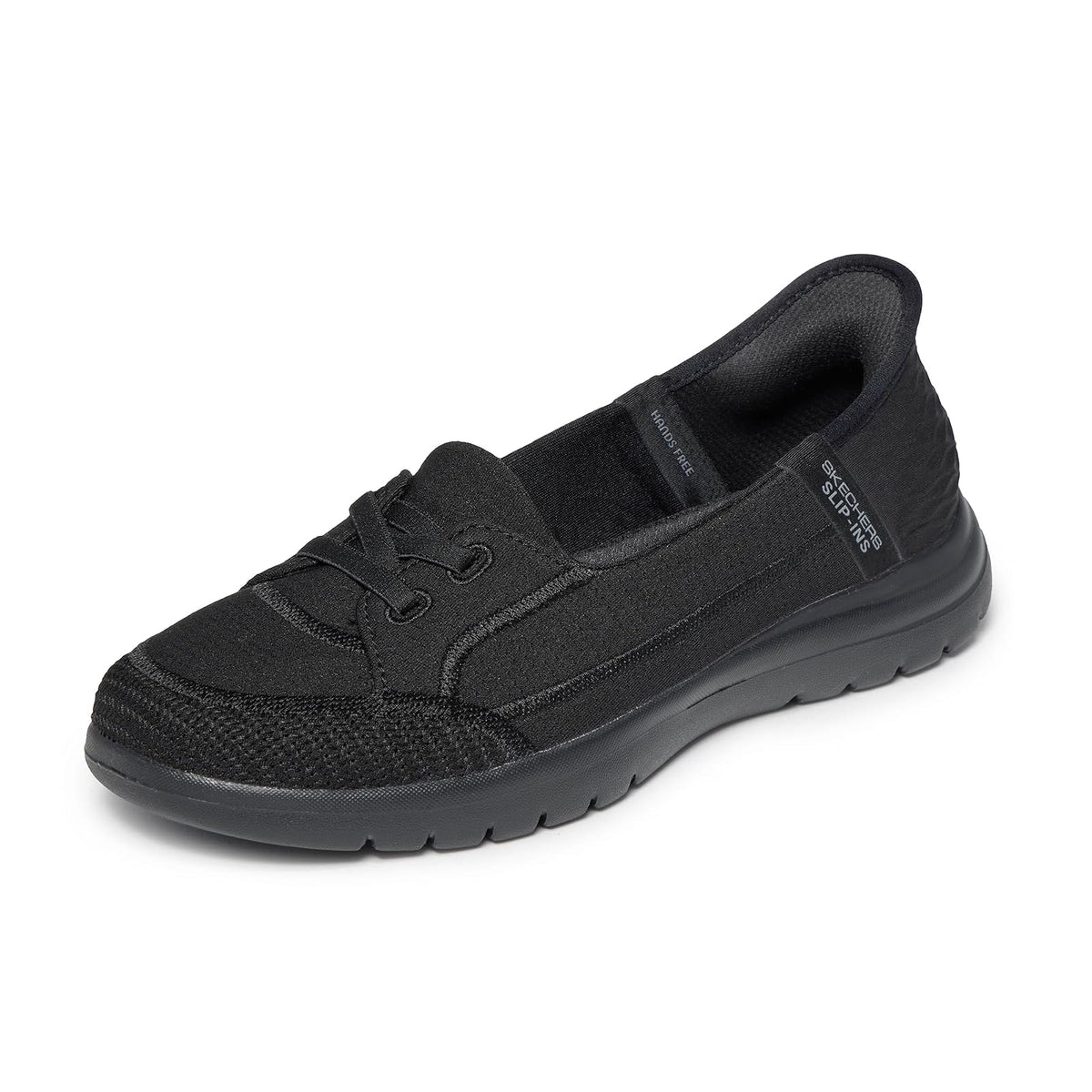 Skechers On-The-Go Flex Notch Zapatillas Sin Cordones para Mujer - Negro - Negro - 23.0 cm