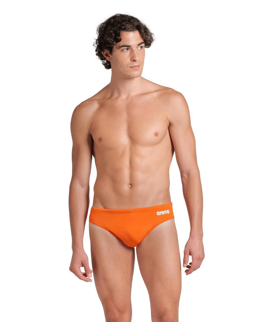 Arena Solid Team Traje de Baño para Hombre - Anaranjado Team - 28