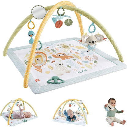 Fisher-Price Baby Gimnasio para Bebés Primeros Sentidos para bebés de Recién Nacidos en adelante