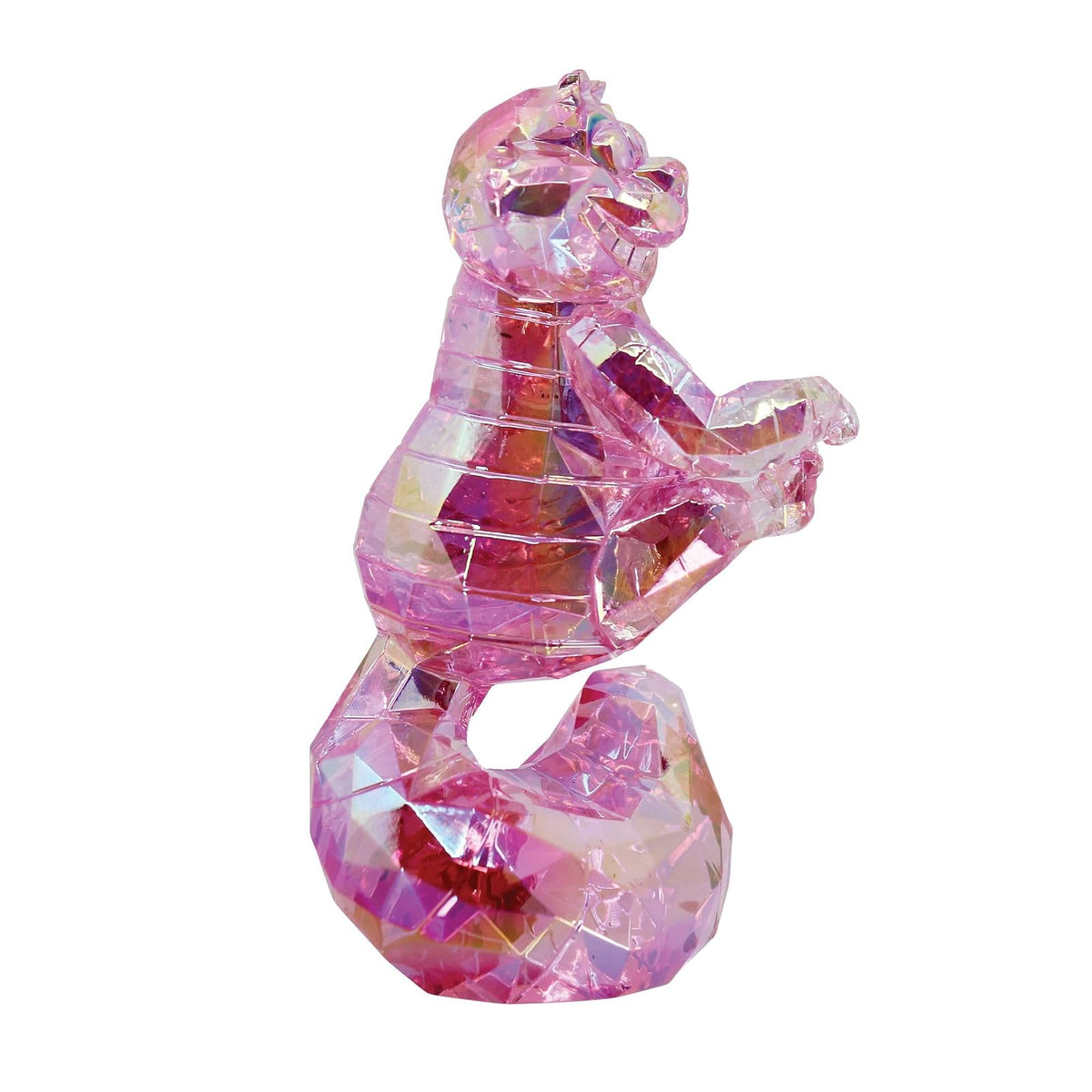 Enesco FACETS Figura de Gato de Disney Alicia en el país de Las Maravillas The Cheshire, 3.78 Pulgadas, Rosa