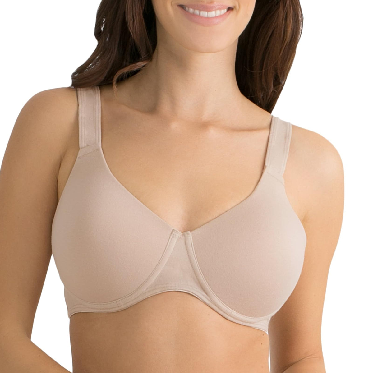 Fruit of the Loom Brasier sin Varillas Antigravedad para Mujer - Arena - 38B